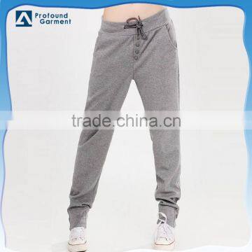 OEM new design cheap women fashion sweapants cotton french terry pants jogger pants China manufacturer