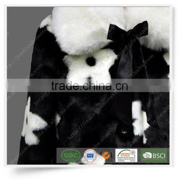 Winter Warm Children Fur Coat / Baby Girls Rabbit Fur Coat photo-2