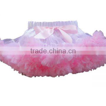 Lovely Pettiskirt Kids Birthday Party Dress Baby Girls Fancy Skirts Girl Pink Chiffon Skirt Boutique Dress photo-5