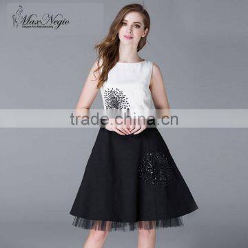 Maxnegio Latest Formal Pattern High Quality Guangzhou Bridesmaid Petite Dress