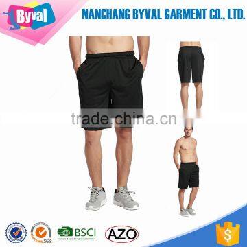 mens jersey short dri fit polyester short running basketball shorts custom