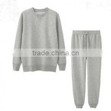 customized cheap plain blank pajamas good quality CVC80/20 fleece 300grm wholesale cheap customized comfort fabric for pajamas