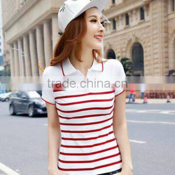2017 Hot China Wholesale Best Selling Cotton Ladies Womens Polo Shirts Great Workmanship High Made Wholesale Polo T-shirts photo-4
