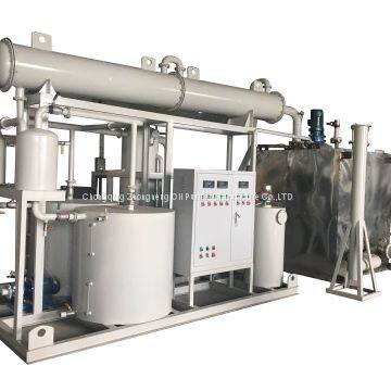 BOD Black Dirty Oil Distillation Machine, Base oil producing plant