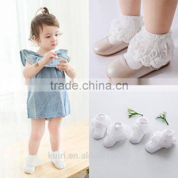 Socks for 0-12 Months Cute Toddlers Infants Cotton Ankle Bow Socks Baby Girls Princess Bowknots Socks photo-2