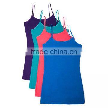 Fashion Designer Custom Women Wholesale Seamless Plain White Tank Top photo-4