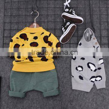 S16707A Wholesale Latest Cotton Knitting Children Kid Sweater for Girls photo-2