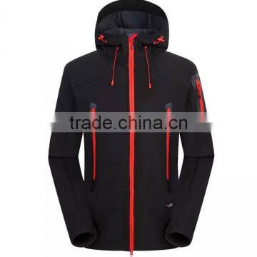 Instocked softshell jacket fleece jacket hiking wearing multiple jackets