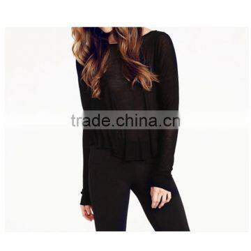 New Design Plus Size Round Neck Black and White Loose Bat Sleeve Casual Clothes Wing Printing t Shirt Blank T-shirt photo-3