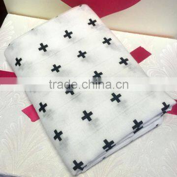 wholesale baby cotton muslin swaddle blankets