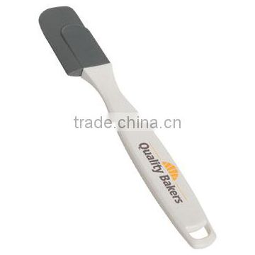 Small Silicone Spatula - silicone spatula component can handle temperatures above 450'F, FDA approved and comes with your logo