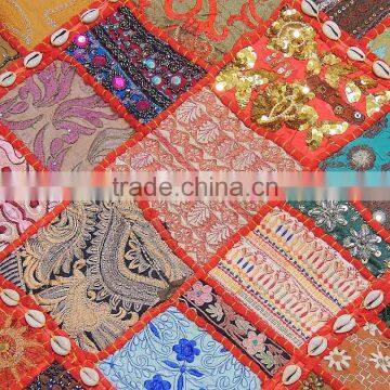 Decorative Indian Floor Cushion Square Big Jaipur Decor Luxurious Large Pillow photo-3