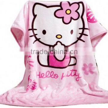 Multi Function Fashion Printed Fleece Blankets For Girl Child