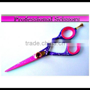 Pink Hairdressing Hair cutting Scissors shears 5.5"