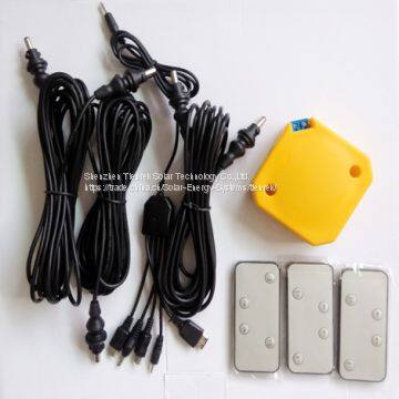 Camping Solar Lighting Lamp System With Remote Controller Mobile Charge Function photo-4