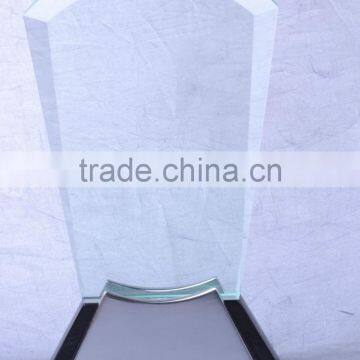 Factory Wholesale Customized Engraving Crystal Glass Trophy For Wooden Base Trophy KC-05 photo-3