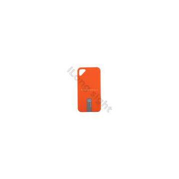 Snap Case Hybrid Series with 8GB USB Flash Disk for iPhone4 and 4S - Tangerine