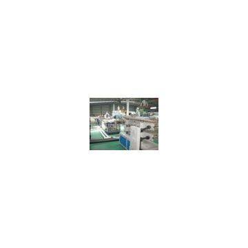 SJSZ 65 Wood Plastic Profile Production Line For PE , PP Foam Profiles
