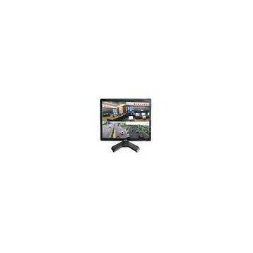 Black Portable HD PAL 19 Inch CCTV LCD Monitor With BNC Inputs