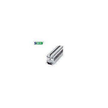 Terminal width 6.2mm Compact Din Rail Terminal Blocks AWG 30 - 10 600V 30A