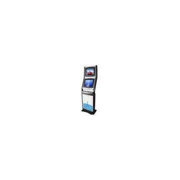 Super Thin, Dual Screen Information Inquiry Standing Self Service Kiosks, Infrared Sensor