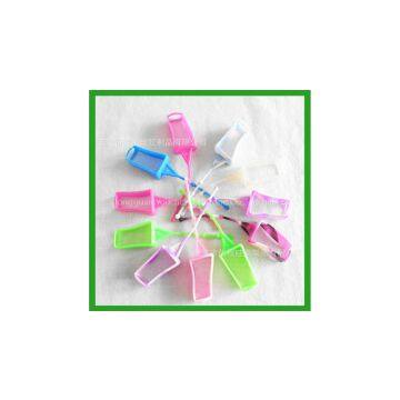 Fashionable Silicone Perfume Bottle Cover / Silicone Hand Sanitizer Holder / Silicone Perfume Bottle Sleeve/ Case