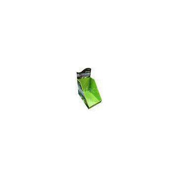 Laminating longlasting printing green Cardboard Counter Display for products promotion