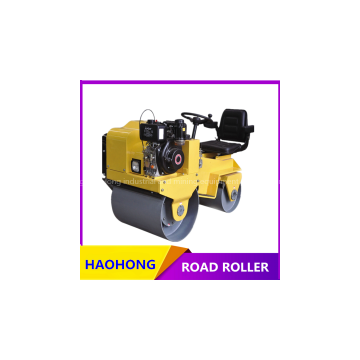 HONDA GX270 ride-on vibration double drum road roller compactor