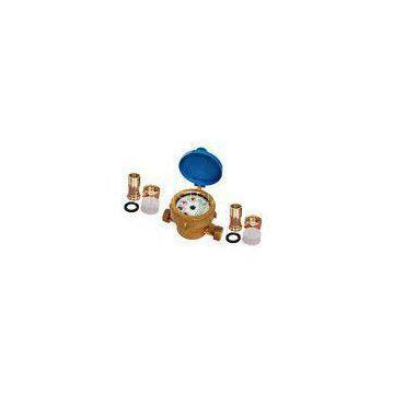 Brass Single Jet Super Dry Water Meter / Cold Water Meter DN15mm