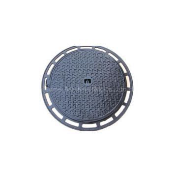 Ductile iron B125 sanitary manhole cover and frame