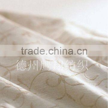 New jacquard 100% cotton fabric for bed sheeting