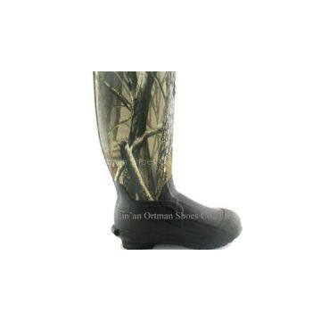 400-1000 Gram Thinsulate Insulated Camouflage Rubber Boots