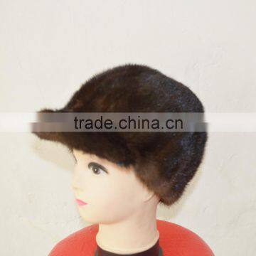 SJ926-04 Stock China Heibei Mink Fur Hat Europe Design Hats