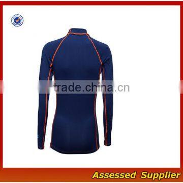 Sportswear Manufacturer Mens Compression Polyester Rush Guard/Long Sleeve Surf Shirts/Sun Protective Wholesale---AMY164286 photo-2