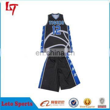 New Design Dri Fit Sublimation Printing Custom Basketball Uniform photo-3