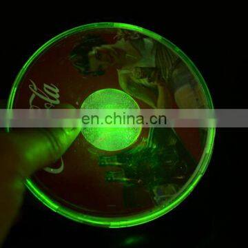 100*10mm low price high quality led coaster mat