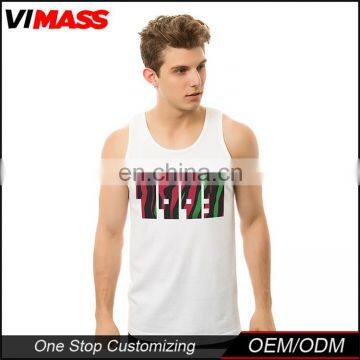 2017 New Design Tank top with Your Own Logo Men Fashion Tank Top