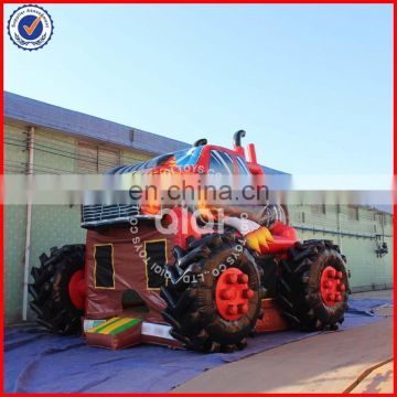 QIQI monster truck inflatable bounce castle