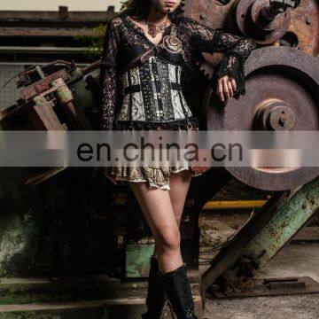 Steampunk Short Skirt With a Pocket photo-4