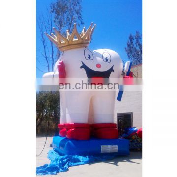 Advertising giant cartoon tooth/Inflatable tooth model