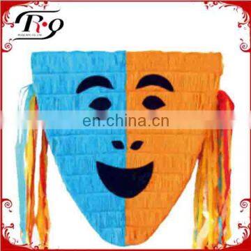 Newly Decoration Items Comedy Mask Party Pinata