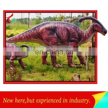 Outdoor Attractive Fiberglass Dinosaurs