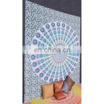 Ombre Design Bohemian Indian Mandala Tapestry