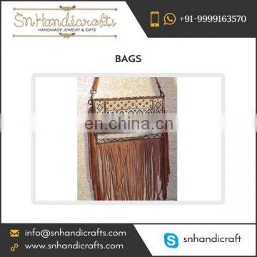 Fancy Bohomein Bag with Fringes at Reasonable Price