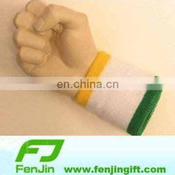 customized cotton color wrist sweatbands