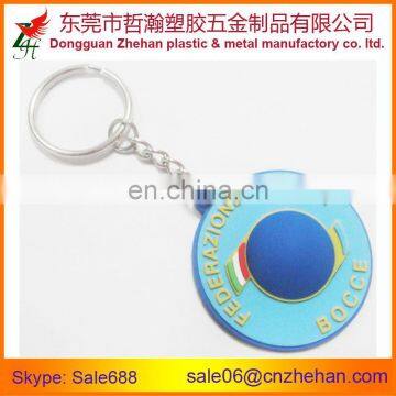 Custom 3D soft pvc keychain manufacturer