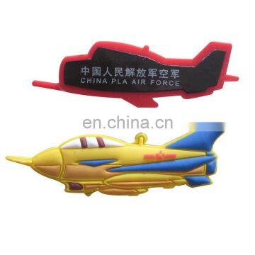 designed brand printable customized airplane shape magnet