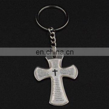 High Quality Metal Cross Keychain photo-2