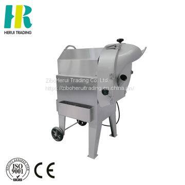 Multi-function potato chips cleaning peeling and cutting machine