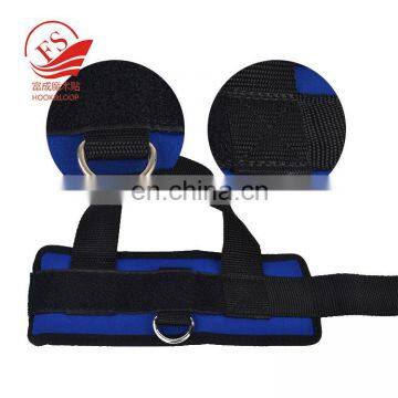 Factory Direct Custom Resistance Gym Fitness Weight Lifting Adjustable Ankle Straps